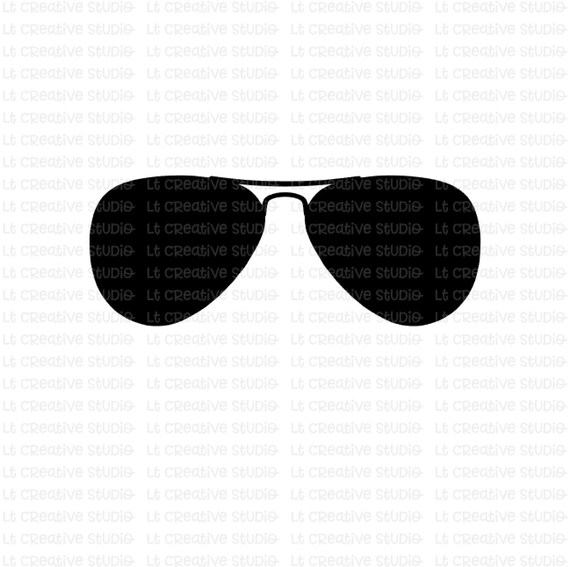 Sunglasses SVG Sunglasses Silhouette Sunglasses Outline | Etsy
