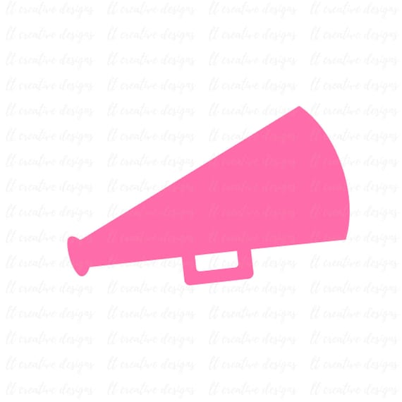 Cheer SVG Megaphone Svg Cheerleader SVG Svg Files Cricut