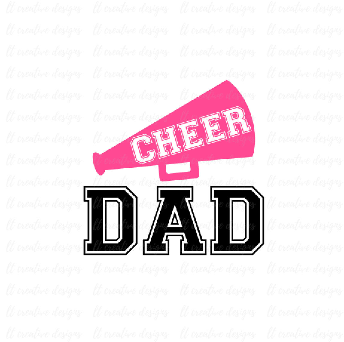 Cheer Dad SVG Cheerleade SVG Cheerleader Svg Files Cricut ...