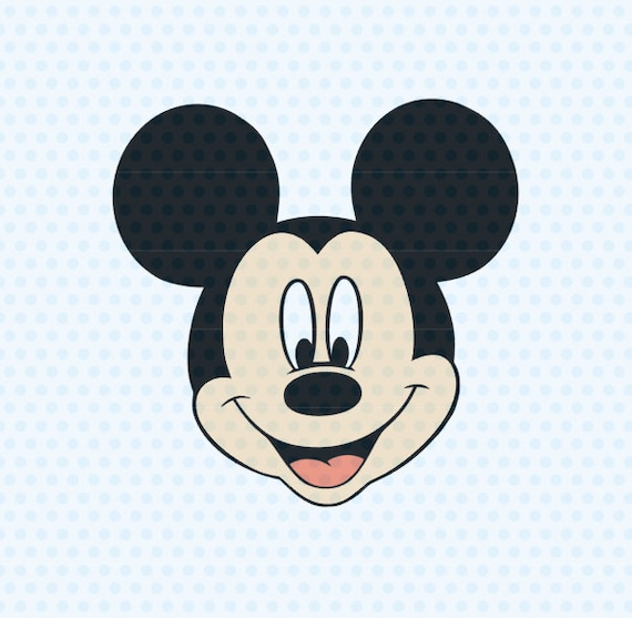 Download Mickey Mouse SVG Mickey Mouse Head SVG SVG Files Mickey | Etsy