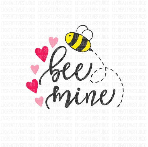 Download Be Mine SVG Bee Mine SVG Valentine SVG Valentines Day Svg ...