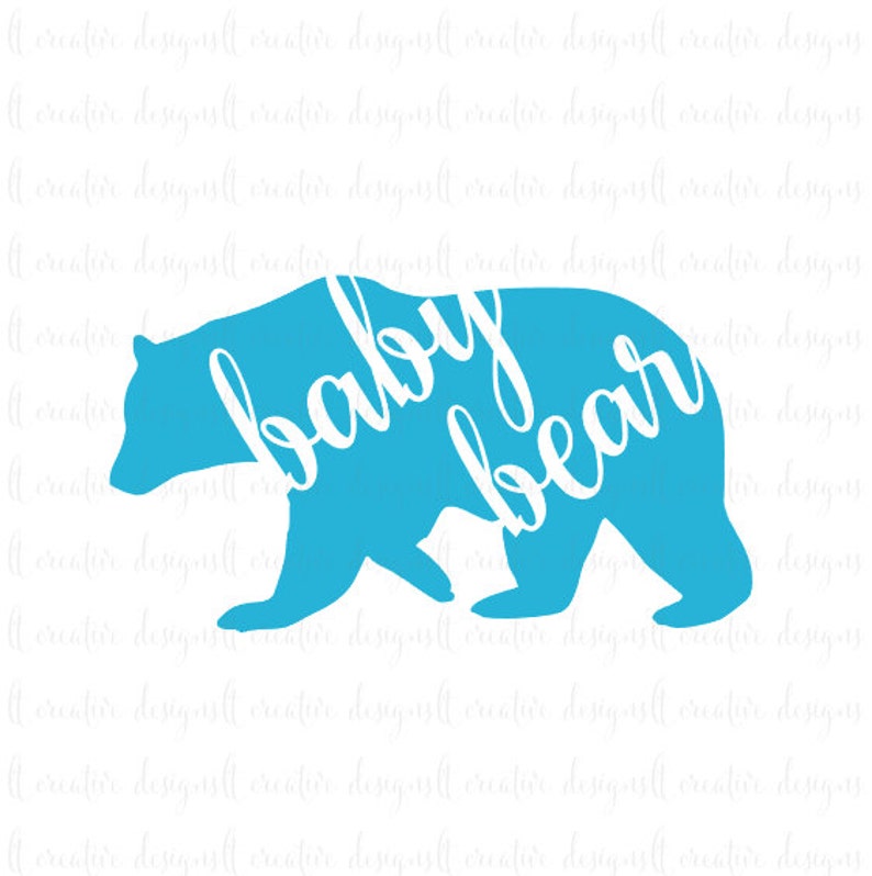 Download Baby Bear SVG Baby Bear SVG File Baby SVG Cricut Files | Etsy