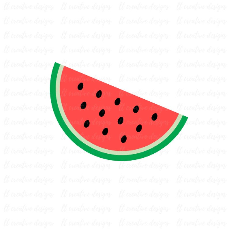 Download Watermelon SVG Watermelon Clipart Summer SVG Cricut Cutting | Etsy