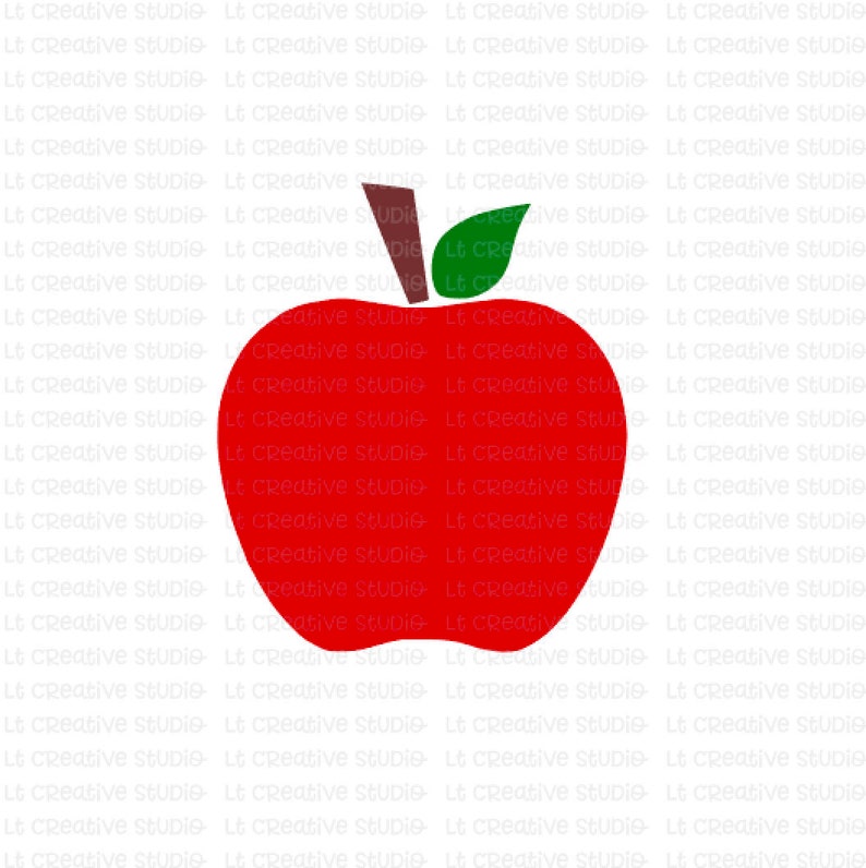 Download Apple SVG School SVG Svg Files Cricut Cut Files Silhouette ...