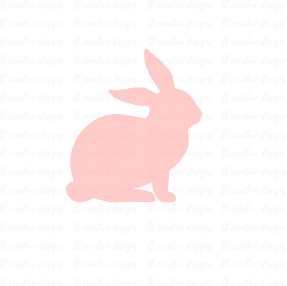 Bunny SVG, Easter SVG, Easter Bunny SVG, Svg File, Siilhouette Cut Files, Cricut Cut Files