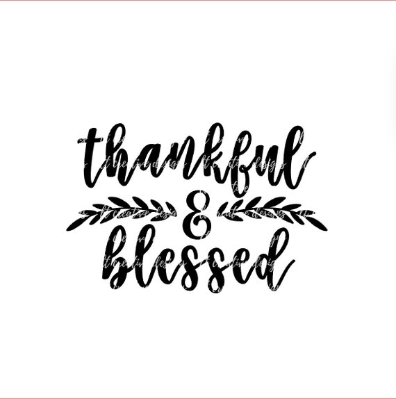 thankful and blessed svg fall svg autumn svg thanksgiving etsy
