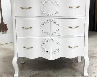 Antique Dresser Bathroom Vanity: Custom Cabinet (37-48" Wide)