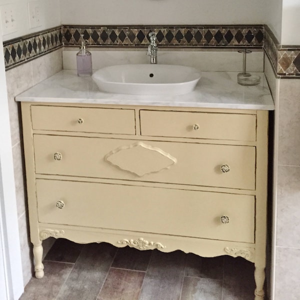 Bathroom Vanity With Single Sink - Etsy
