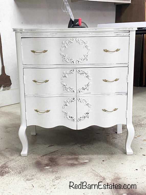Antique Dresser Bathroom Vanity: Custom Cabinet (37-48" Wide)