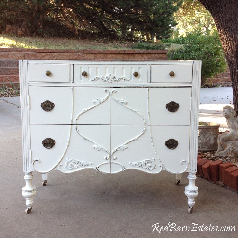 Antique Bathroom Vanity Dresser Custom Found Converted To Etsy