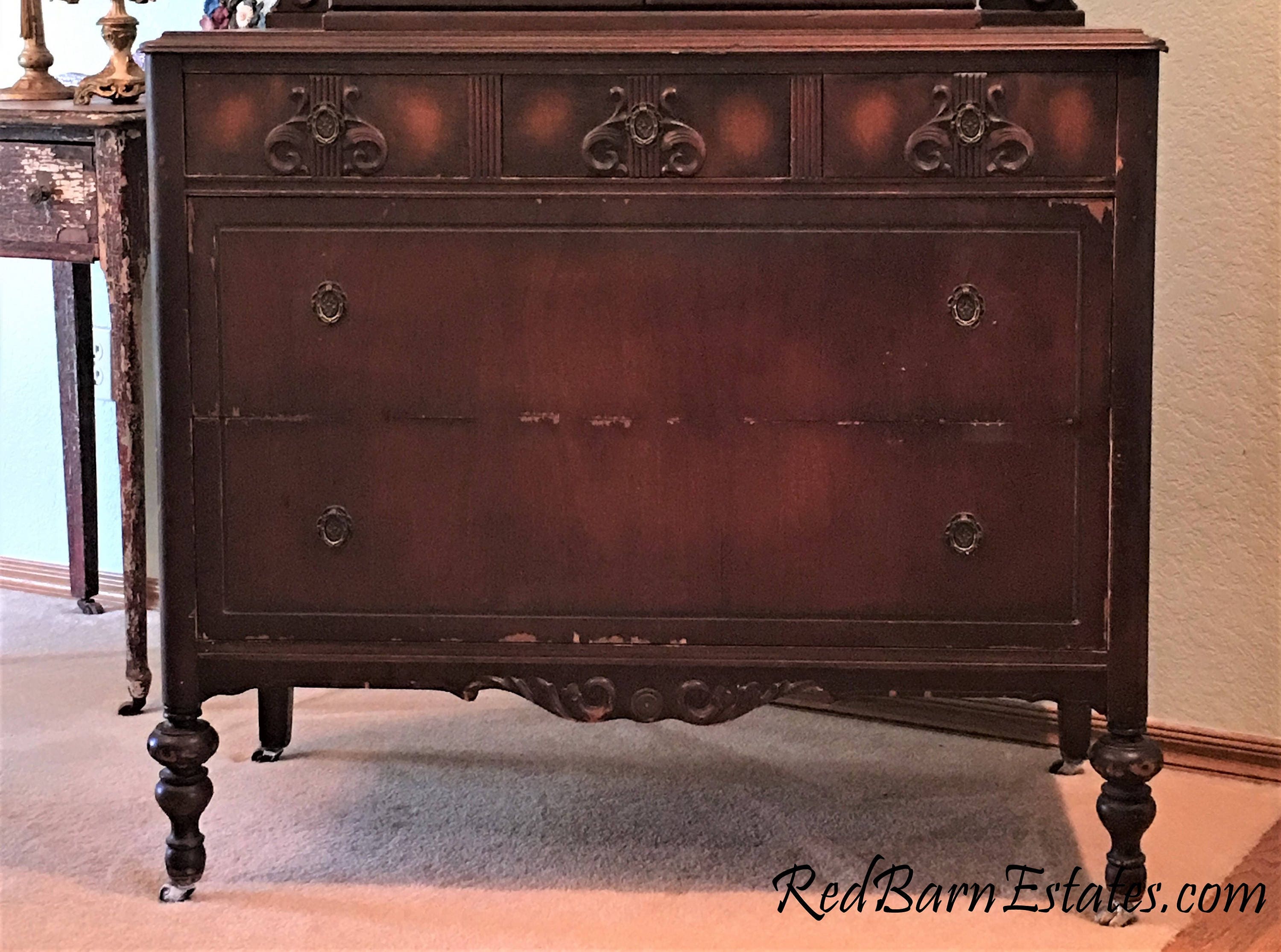 Antique Dresser Bathroom Vanity For Sale