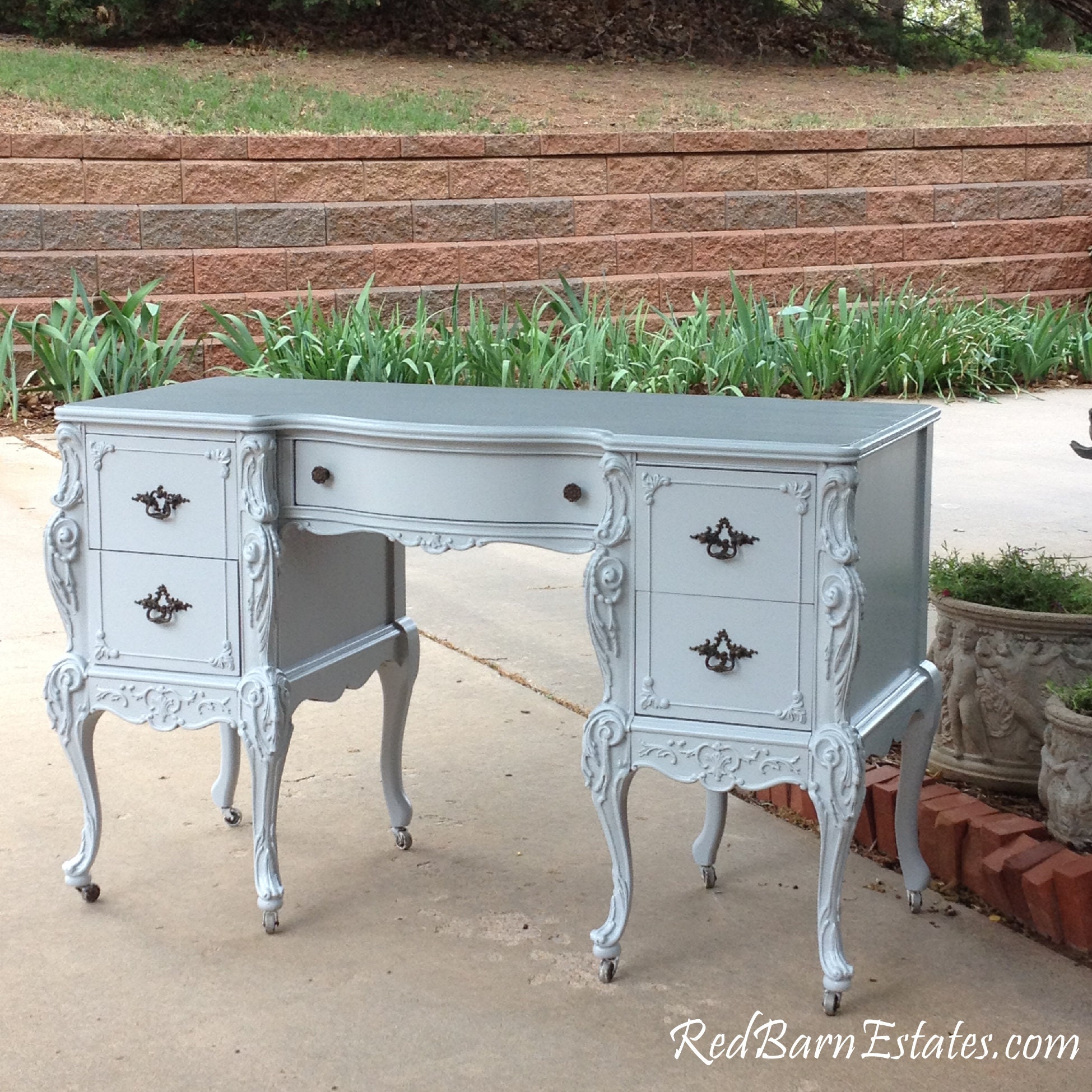 FRENCH MAKEUP VANITY Reserved for Amy