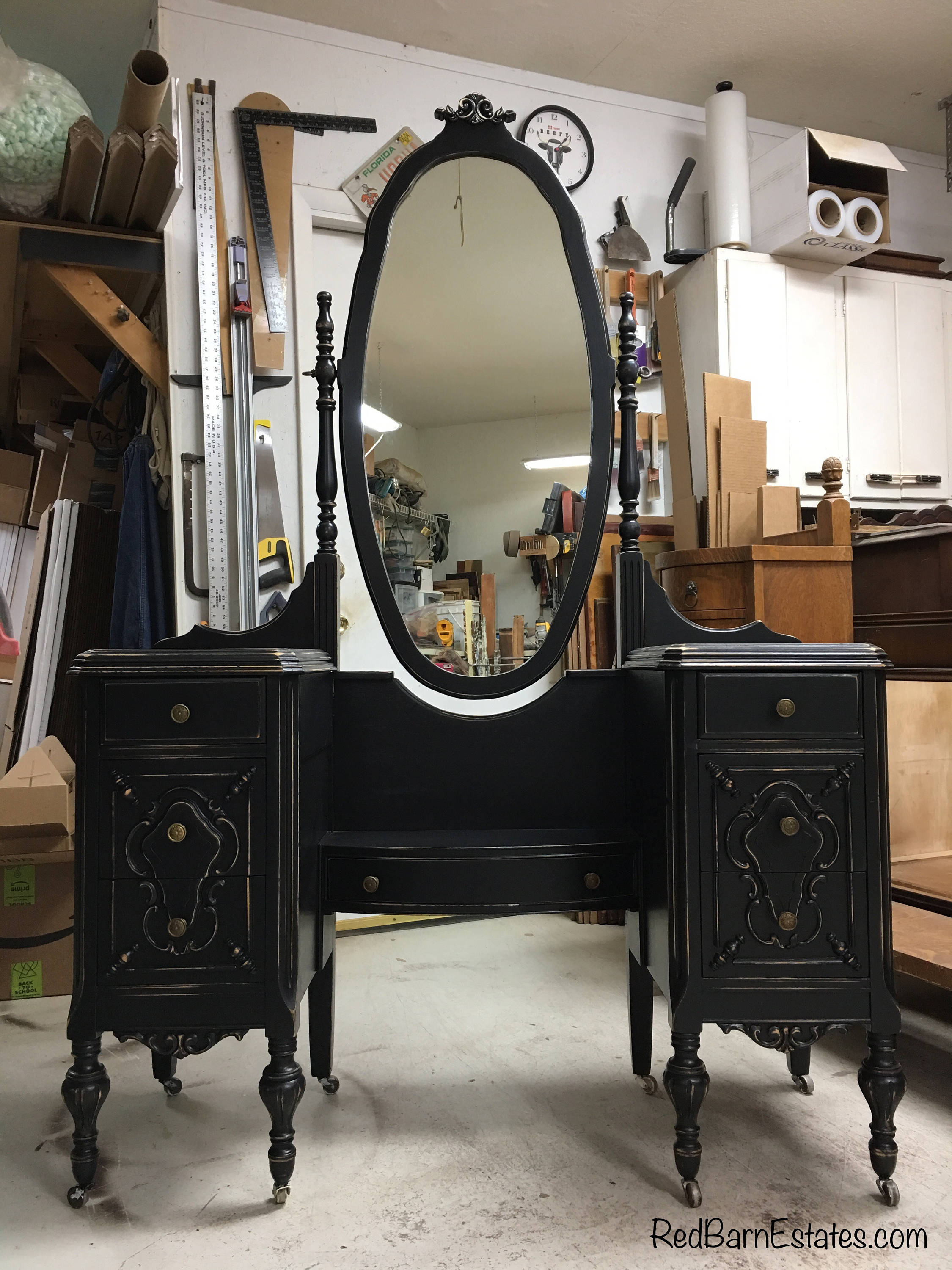 MAKEUP VANITY In Your Color! Order Your Own Antique Vanity - Shabby 