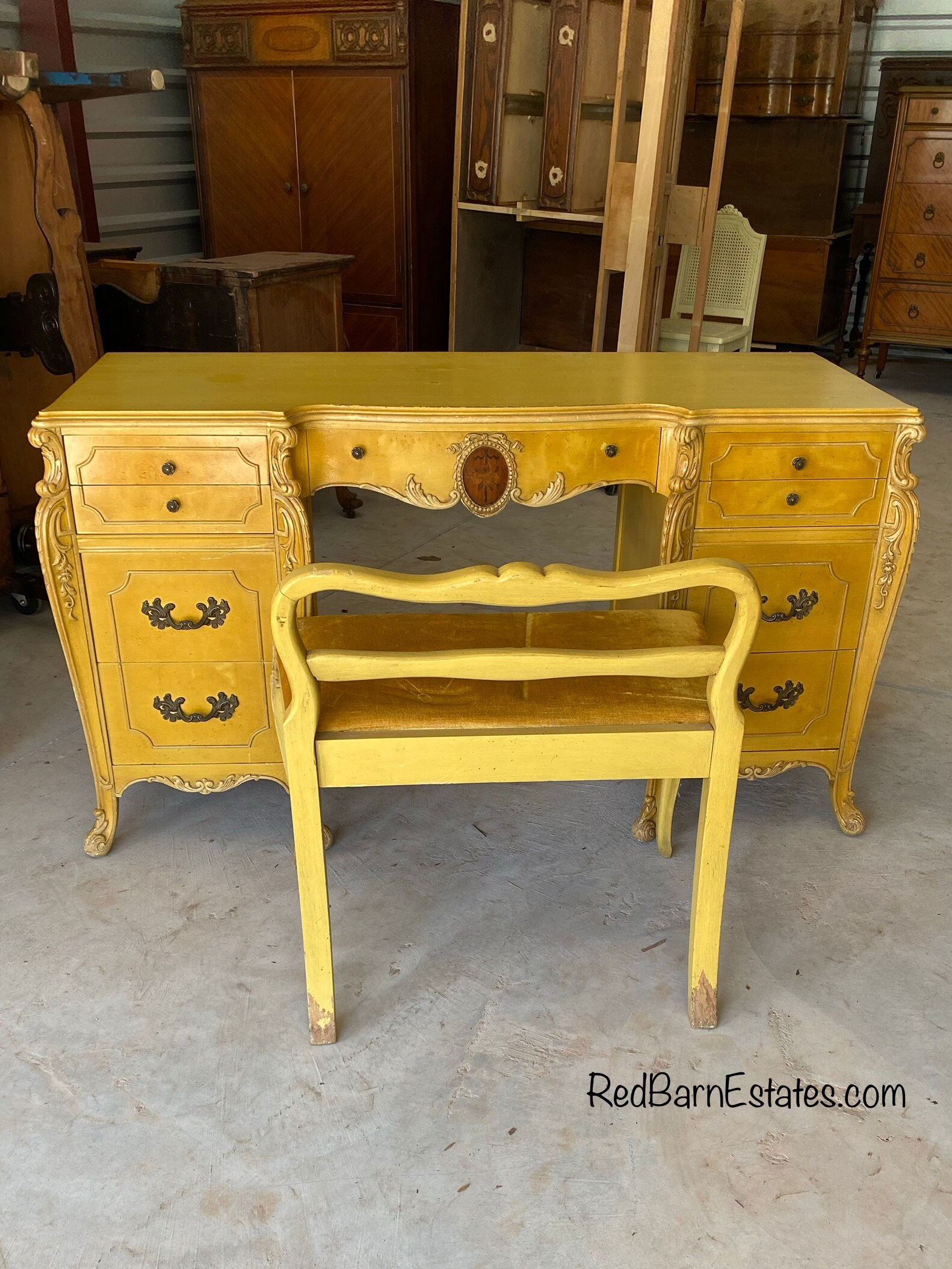 FRENCH MAKEUP VANITY Reserved for Amy