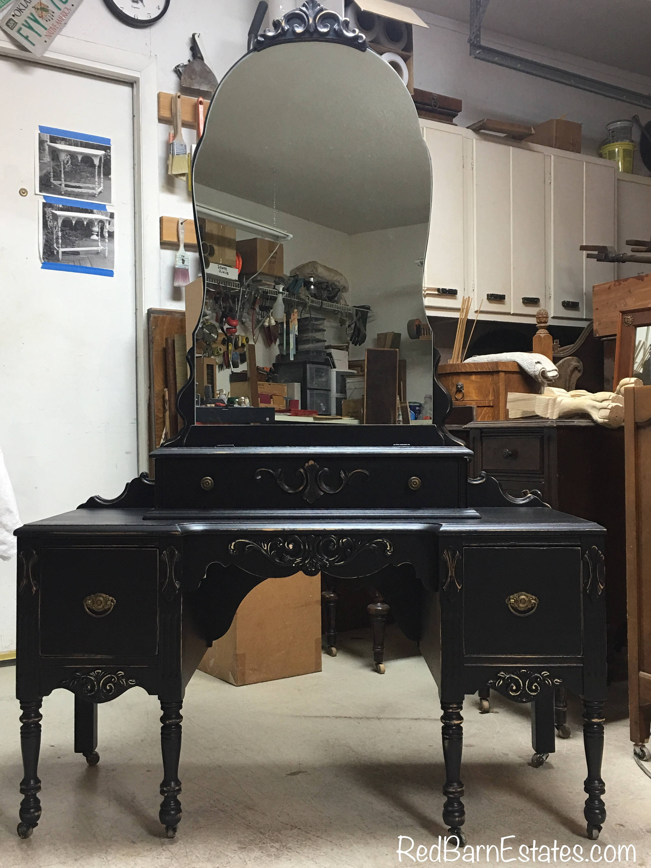 BEAUTIFUL VANITY Order Your Own Antique Painted Vanity The Shabby Chic