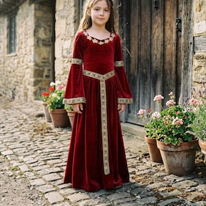 Medieval Christmas Women Dress
