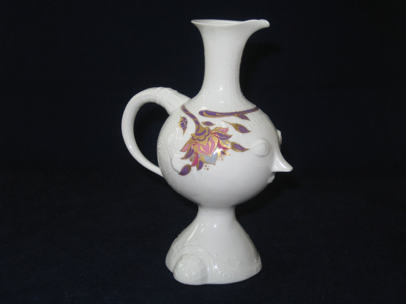 Bjorn Wiinblad Rosenthal Studio Line Figural Head Face Cruet Etsy