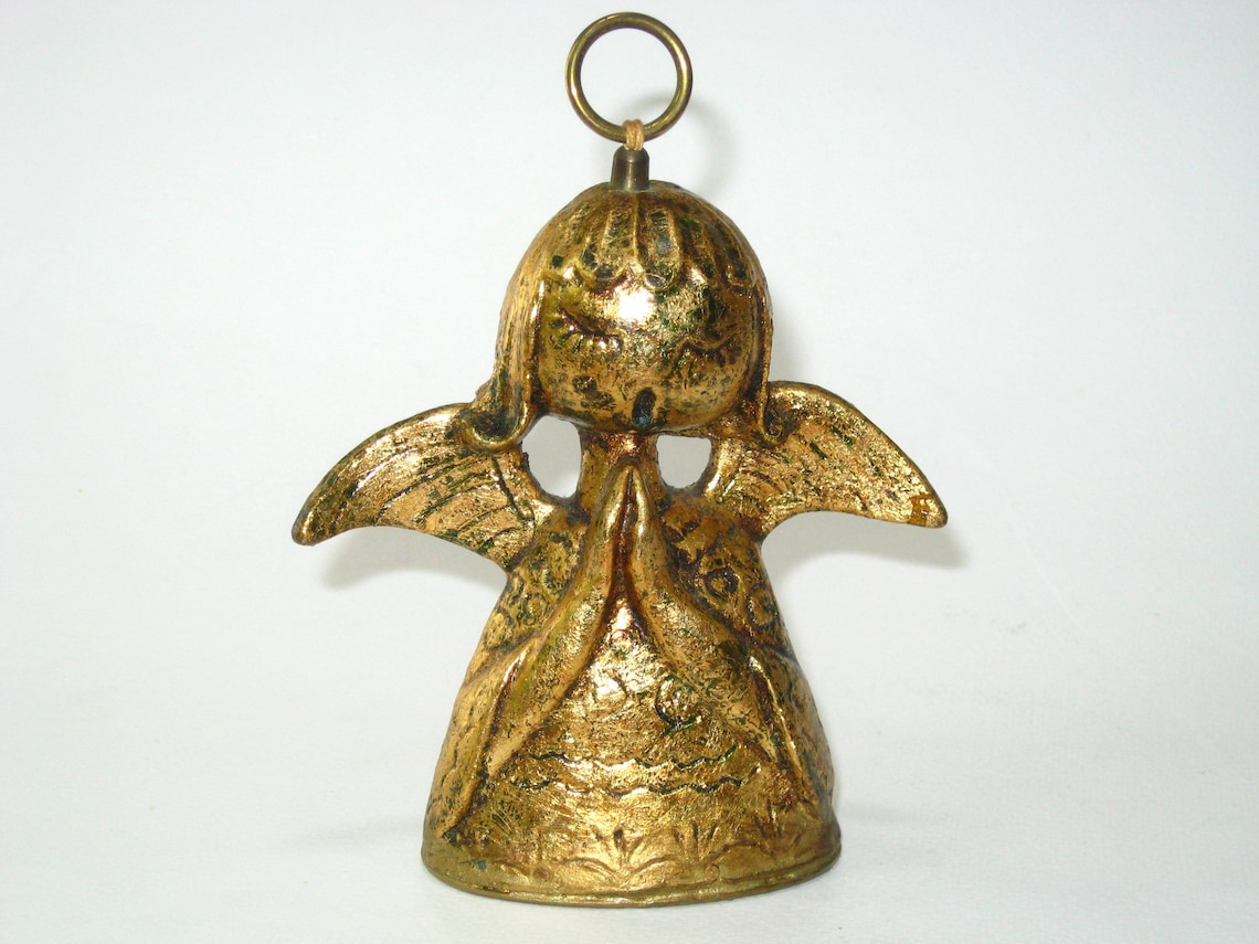 REUGE Swiss Music Box Angel Gold Christmas Tree Ornament Plays Etsy