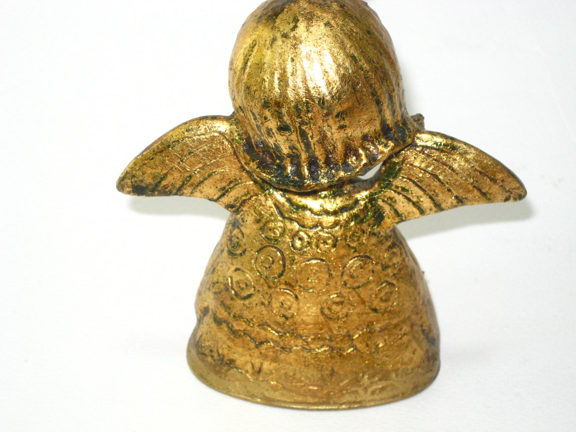 REUGE Swiss Music Box Angel Gold Christmas Tree Ornament Plays Etsy