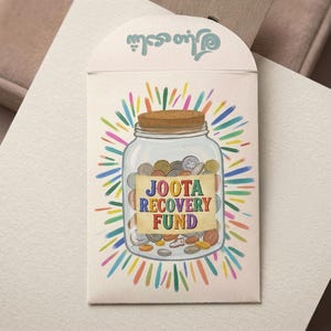 Desi Money Envelope Printable | Eidi / Salami Envelope | Joota Chupai Fun Design