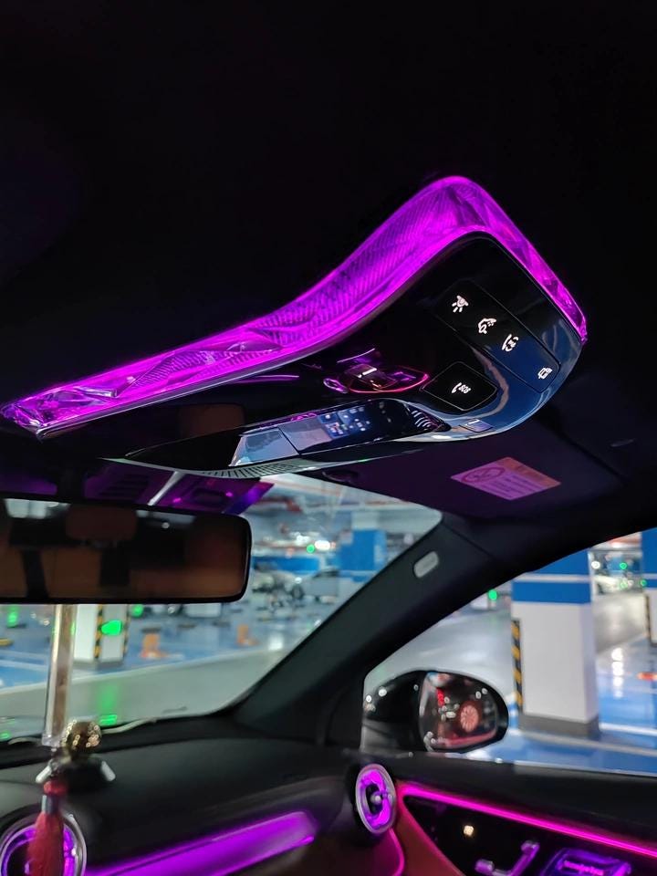 Mercedes door light - Etsy 日本