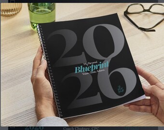 The Personal Blueprint Planner: This is your go-to resource, with 100 pages of comprehensive content for vision, goals, and aligned action.