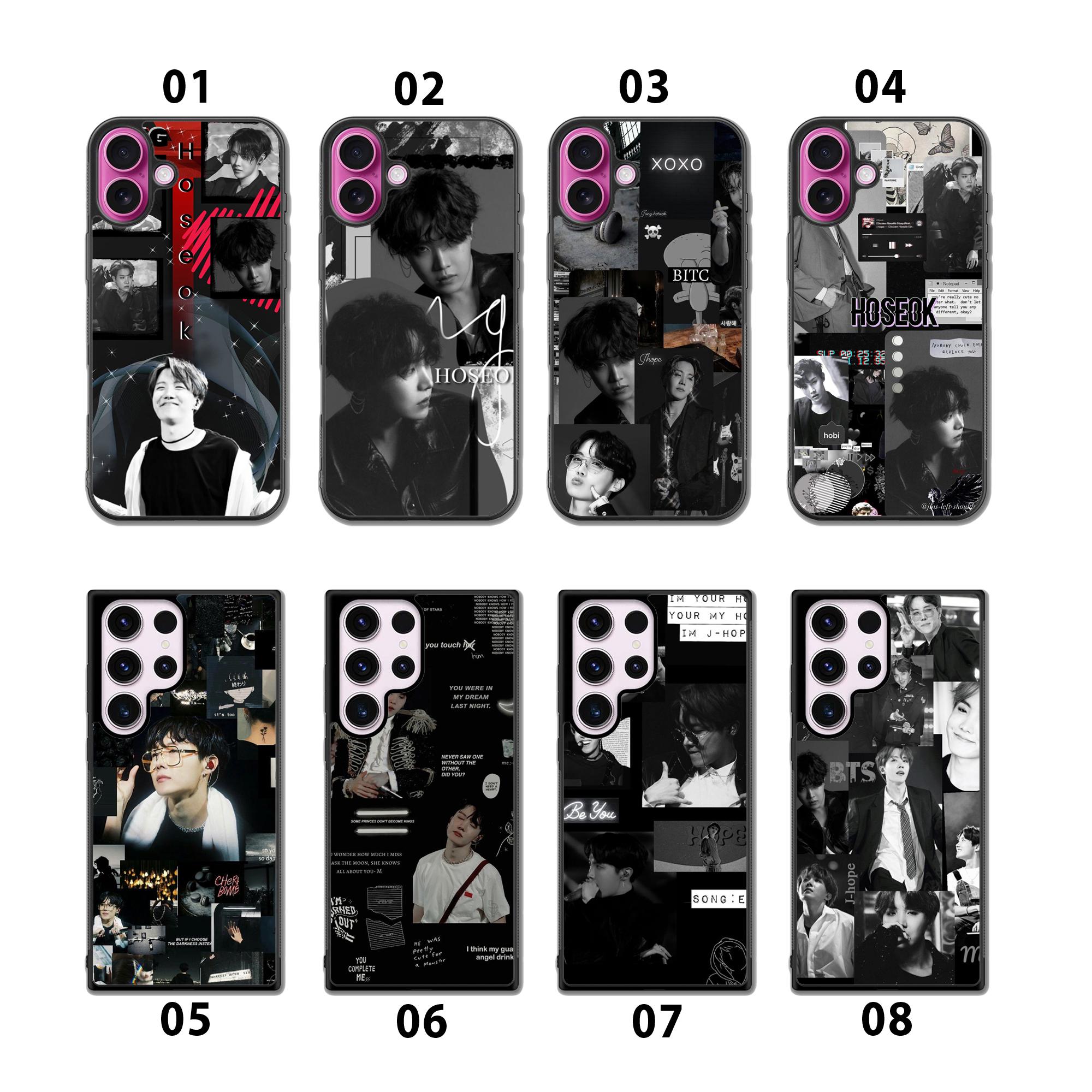 BTS♡J―HOPE♡ケース BTS iPhone8/7/SE ケース 【J-HOPE】ver.背面スケルトンハート : BTS