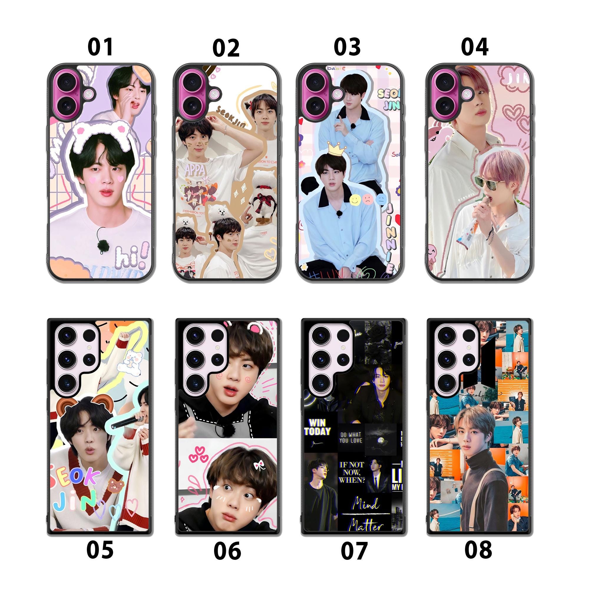 Jin phone case - Etsy 日本