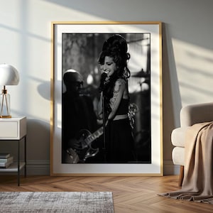 Amy Winehouse, Music Singer Canvas Poster Wall Art Decor ,Home Decor