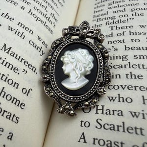 Onyx Cameo - Etsy