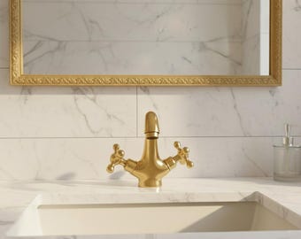 Solid Brass Bathroom Faucet