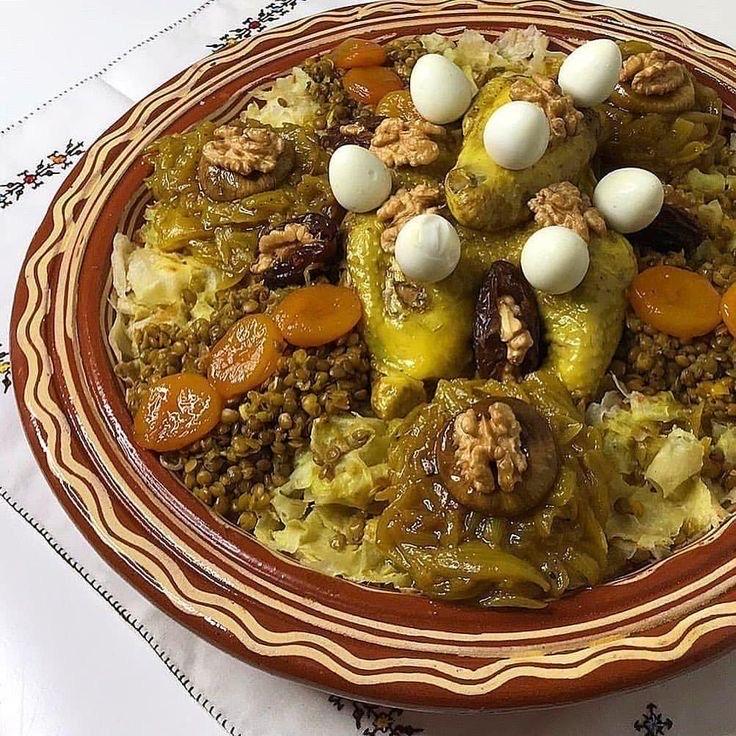 Turkey Rfissa Traditional Moroccan Rfissa Recipe Easy Handmade PDF - Etsy