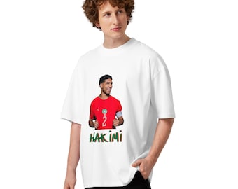Achraf Hakimi oversized high neck t-shirt