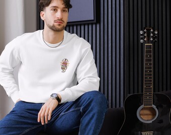 Brain Control Unisex Eco Sweatshirt – Minimal Streetwear Graphic