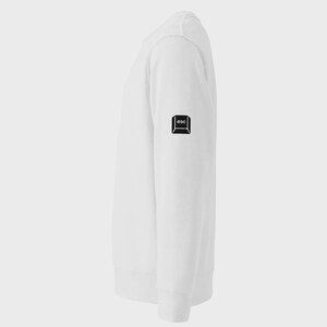 PC Keyboard Unisex Eco Sweatshirt – Sustainable Tech Geek Pullover, Programmer Gift image 5