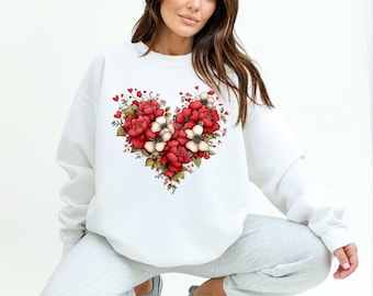 Heart Graphic Valentine’s Day Shirt, Cute Love Shirt, Heart Design Romantic T-Shirt,Valentine Heart Unisex Shirt