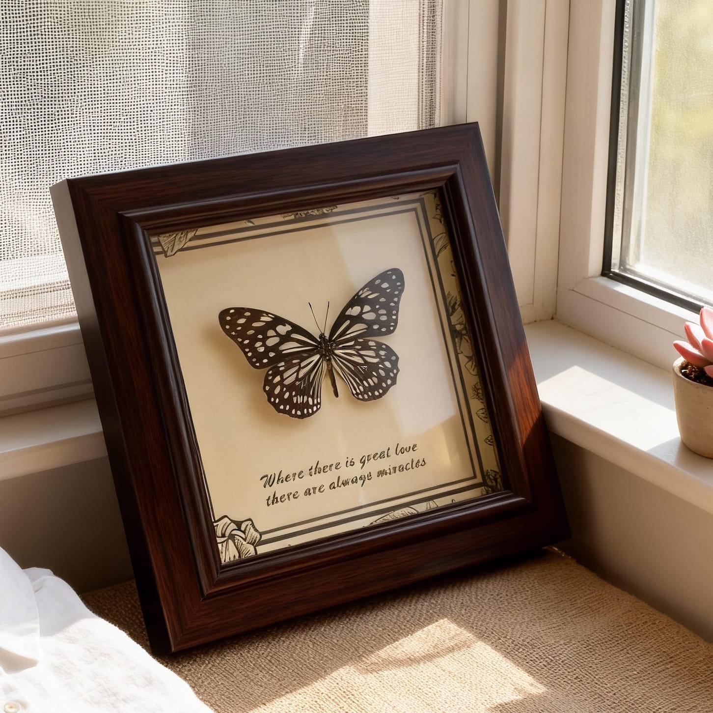 Mother's Day Giftbutterfly Specimen Frame, Butterfly Wall Decor, Insect ...