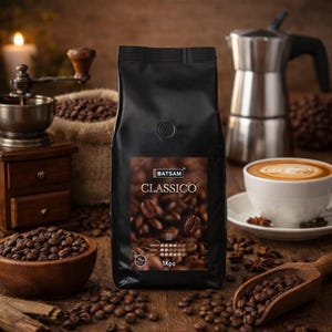 Café Gift "Conjunto Clássico", Classico 1kg + Delicato 250g, Blend Espresso Balanceado com 100% Arábica