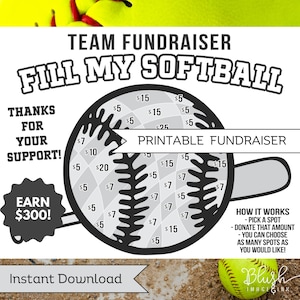 Fill My Base Softball Fundraiser Color My Softball Fundraiser Flyer Softball Team Fundraiser Travel Softball Fundraiser Softball Sponsor