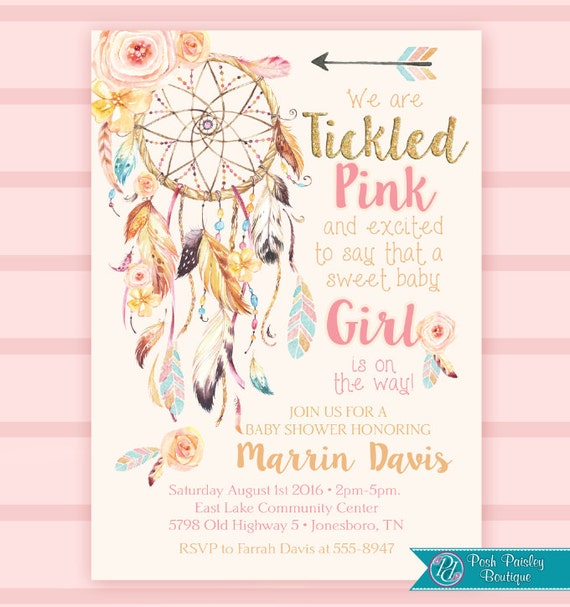 aztec baby shower invitations