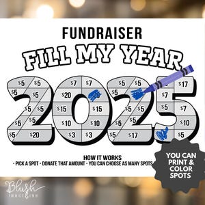 Fill my fundraiser printable fundraising ideas for sports teams, trips, adoption fund raiser printable sponsor my team fundraiser idea
