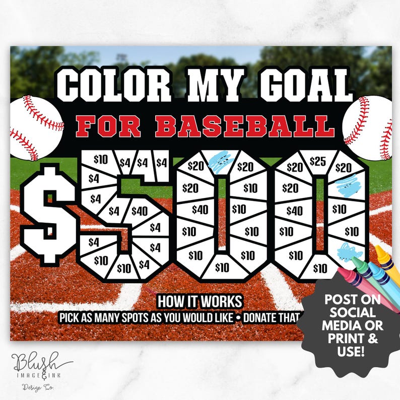 Baseball Fundraiser 2026 Baseball Season Fundraiser Template Pick an ...