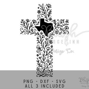 Gebete für Texas Cross Kerr County Texas Flood unterstützt png T-Shirt Design Texas Starke SVG PNG Texas Christian T-Shirt-Design Relief für TX svg