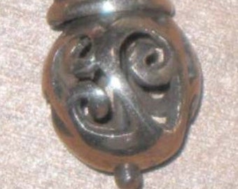 Ornate Sterling Silver Pendant