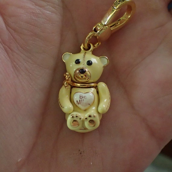 Teddy Bear Enamel Charm - image 3