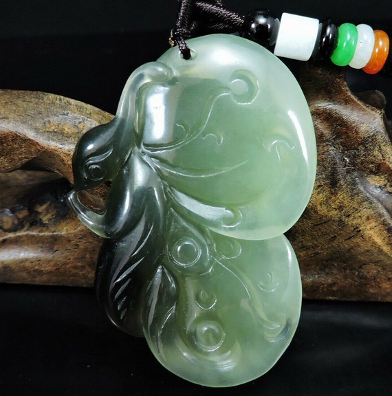 Jade clearance necklace etsy