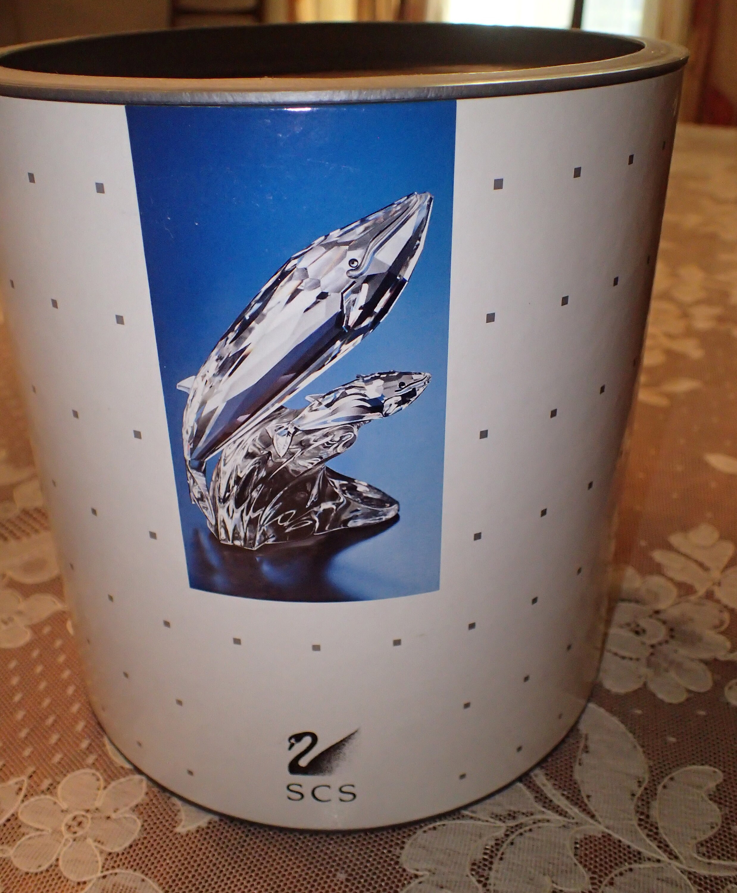 Swarovski Crystal care for Me-the Whales Annual Edition 1992 