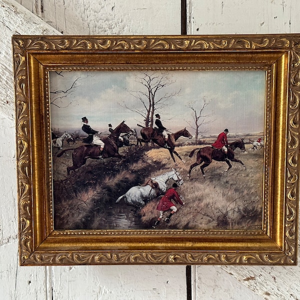 Vintage Fox Hunt - Etsy