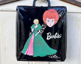 Barbie Carrying Case Vinyl Mattel from 1963 Vintage B