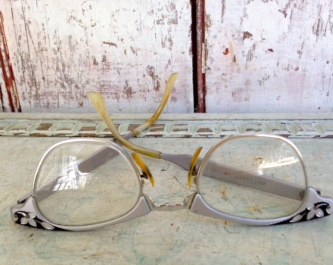 Eye Aluminum Glasses CAT EYE Eyeglasses Art Craft Glasses Etsy